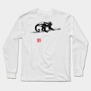 monkey on the rope Long Sleeve T-Shirt